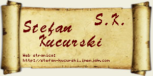 Stefan Kucurski vizit kartica
